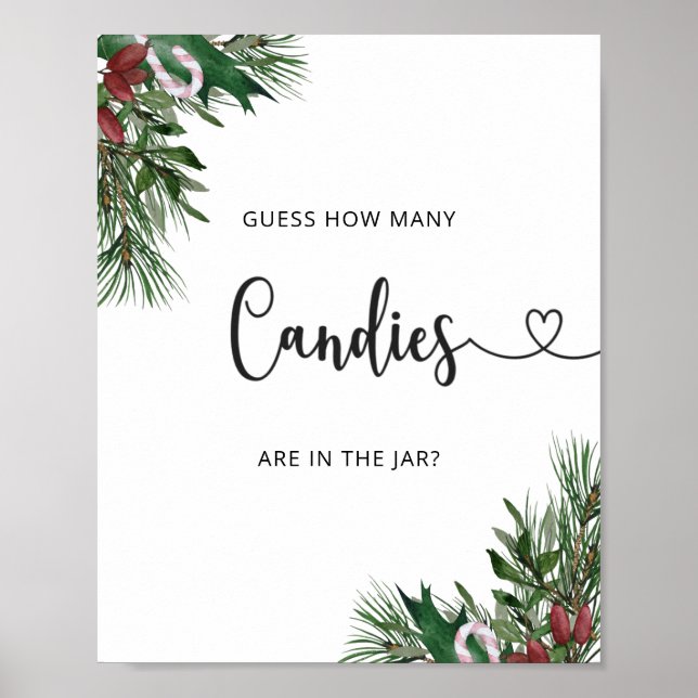 Poster Evergreen Quantos doces (Frente)