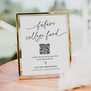 Poster EVERLEIGH Future College Fund - Sinal de Venmo