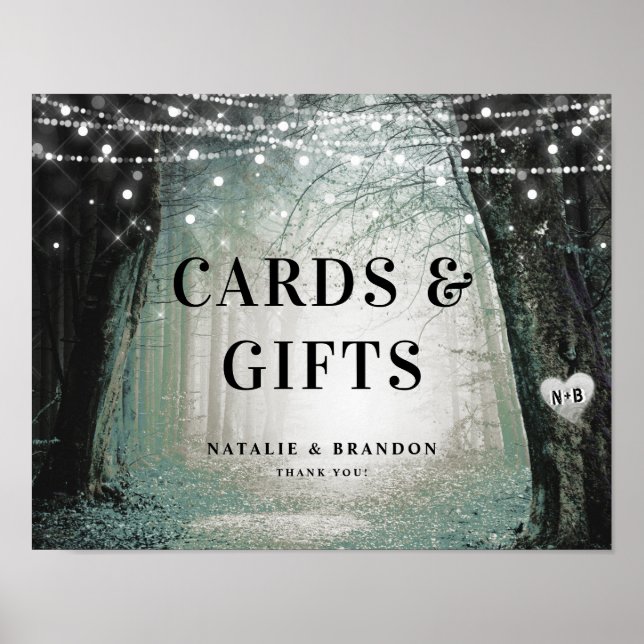 Poster Evermore | Floresta Encantada | Cartões e presente (Frente)