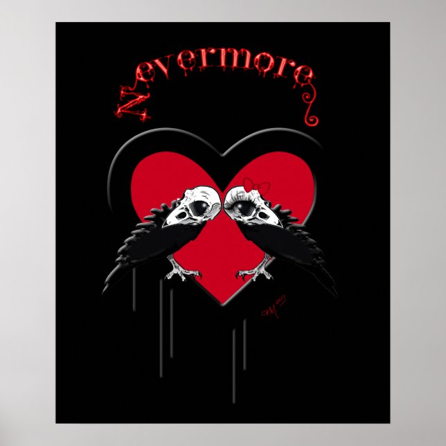 Póster Evermore (Vermelho) (Frente)