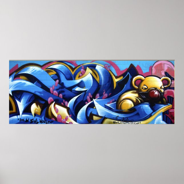 Póster EVL LA Wall (Frente)