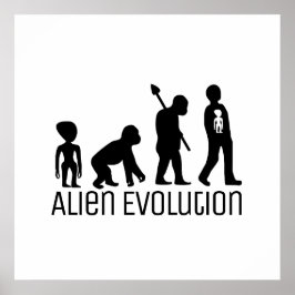 Poster Evolução alienígena, Alienígena Extraterrestre