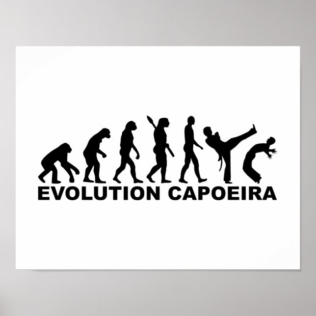 Póster Evolução Capoeira (Frente)