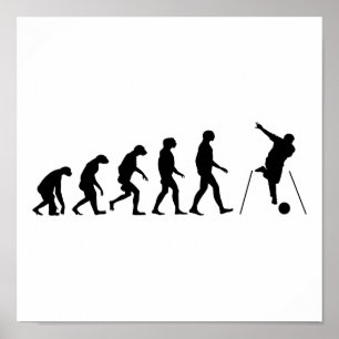 Póster Evolução da boliche