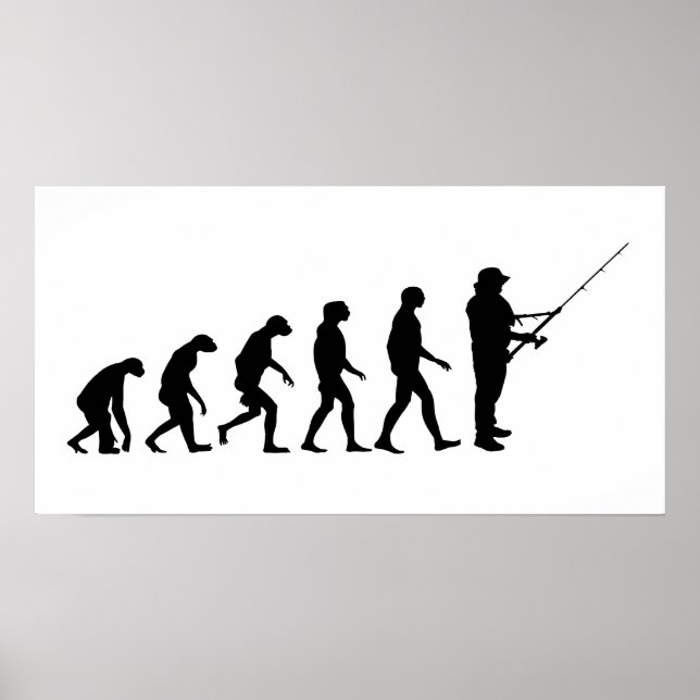 Poster Evolução da pesca (Frente)