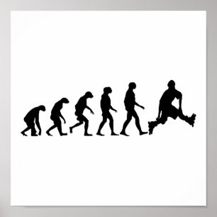 Póster Evolução da Rollerblading