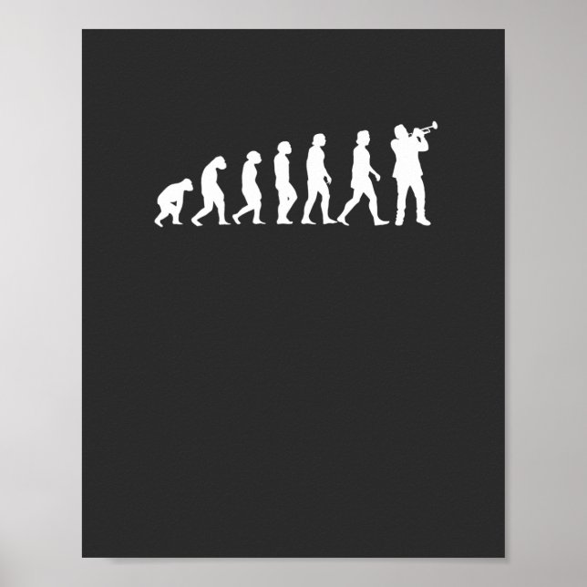 Poster Evolução de Trompete (Frente)