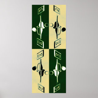 Póster Evolução de Yin e Yang