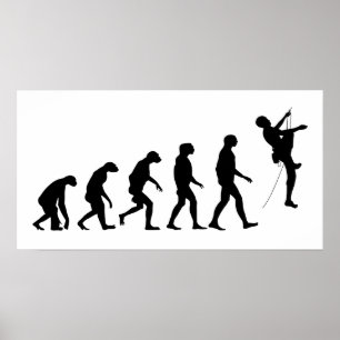 Póster Evolução do alpinismo