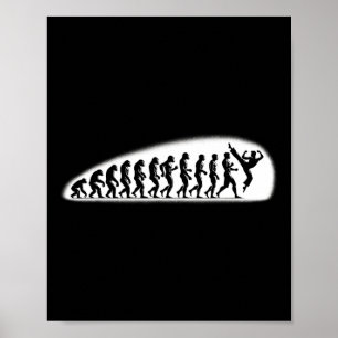 Poster Evolução do Karatê Mma Kickboxing Muay Thai Jiu Ji