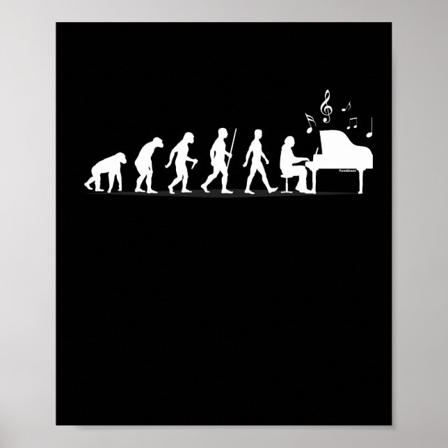 Poster Evolução do Piano (Frente)