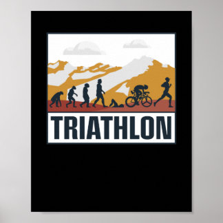 Poster Evolução do Triathlon