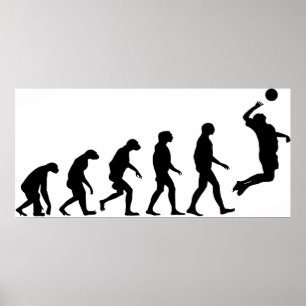 Póster Evolução do voleibol