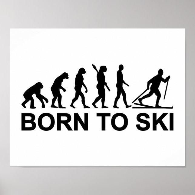 Poster Evolução esqui entre países (Frente)