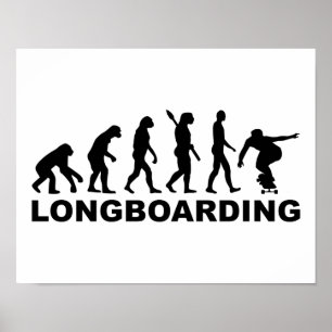 Poster Evolução Longboard