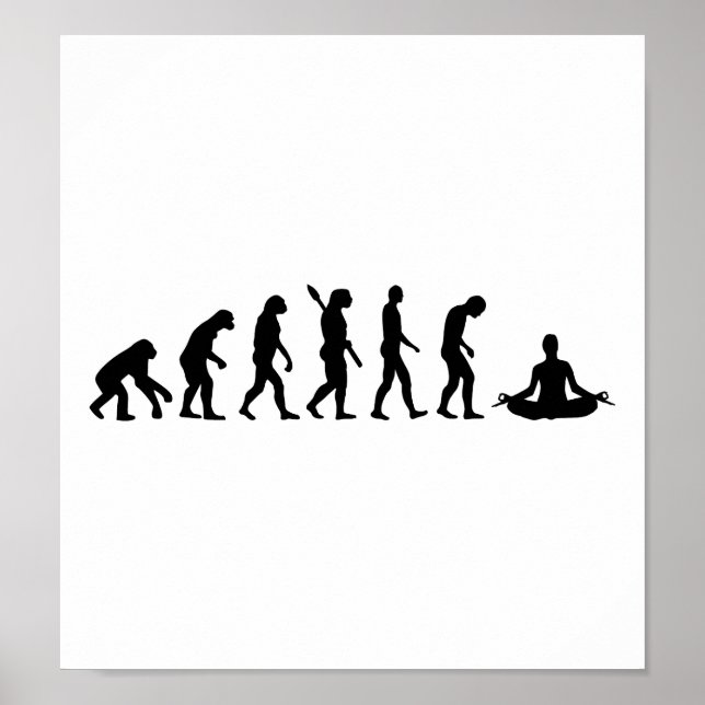 Póster Evolução Yoga (Frente)
