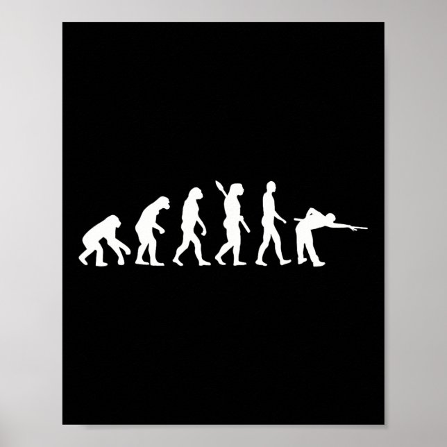 Poster Evolution Billiards (Frente)