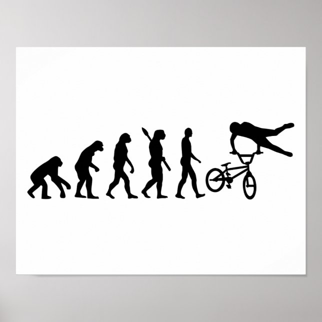 Póster Evolution BMX (Frente)