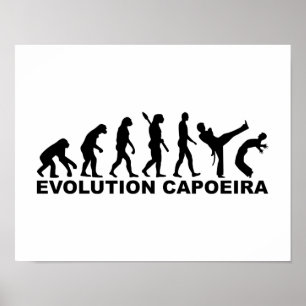 Póster Evolution Capoeira