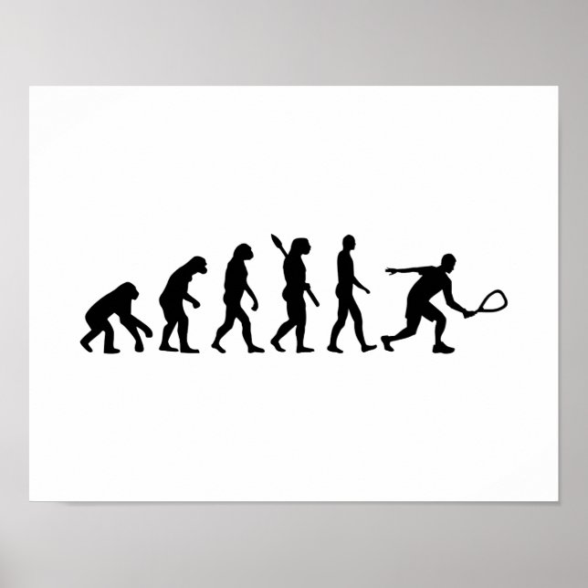 Póster Evolution Racquetball (Frente)