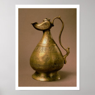 Póster Ewer de Nakhtchivan, Persia, 1190 (586 Hijra) (e