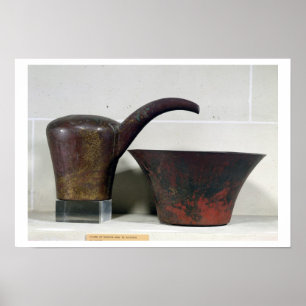 Póster Ewer e bacia (cobre)