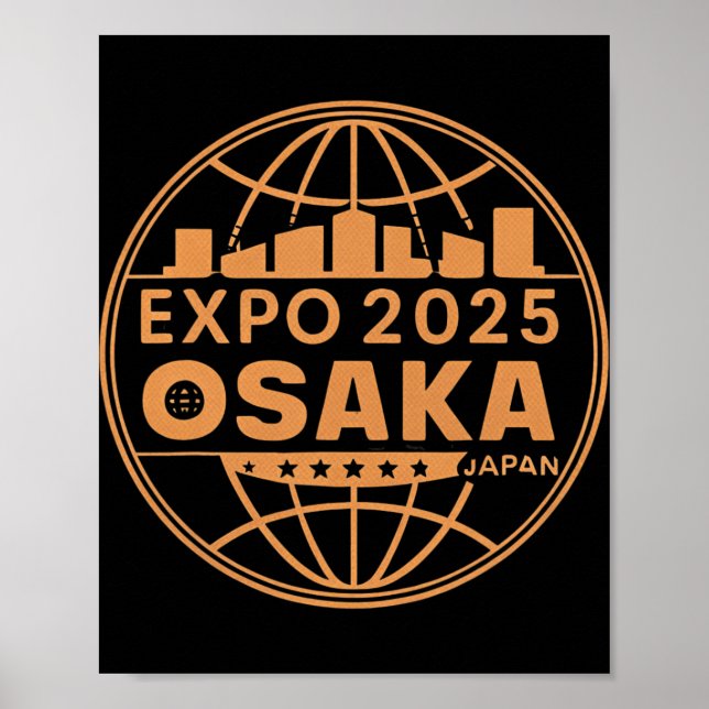 Poster Ex 2025 Osaka Japan Stimulates A New Future  (Frente)