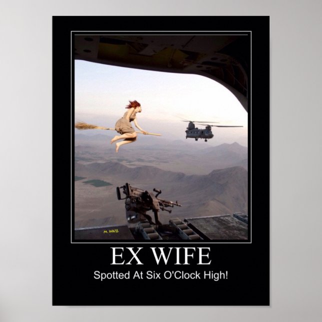 Poster Ex Esposa Detectada (Frente)