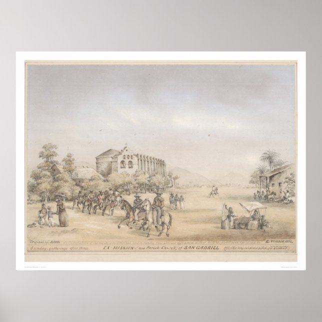 Póster Ex-Missão... de San Gabriel (1318) (Frente)