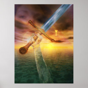 Poster Excalibur e a Senhora do Lago
