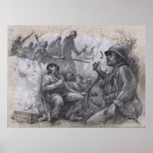 Póster Excedente no monte 468