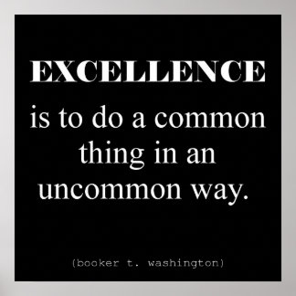 Póster Excelência