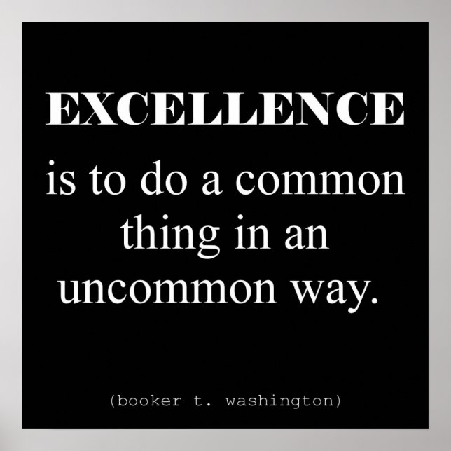 Póster Excelência (Frente)