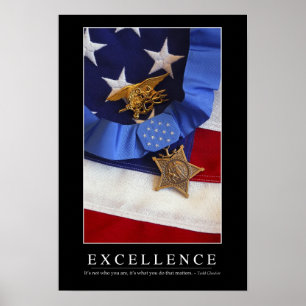 Poster Excelência: Citações inspiradas