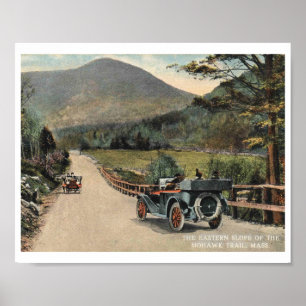 Poster Excelente Barrington MÃE, Mohawk Trail, 1915 Vinta