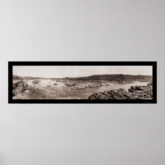 Póster Excelente Cai Potomac Foto 1909 (Frente)