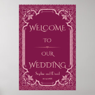 Poster Excelente Chic Cooper Gatsby Sinal de Boas-vindas