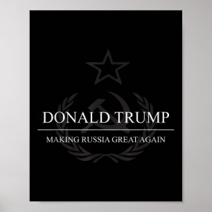 Poster Excelente contra o Fazer da Rússia novamente Engra