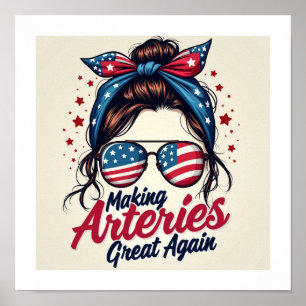 Poster Excelente de artérias fazeres novamente