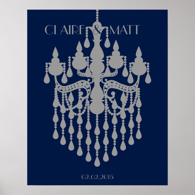 Póster Excelente Gatsby chandelier autógrafos (Frente)