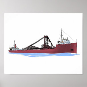 Poster Excelente Lagos Freighter Sierra Autodescarregador