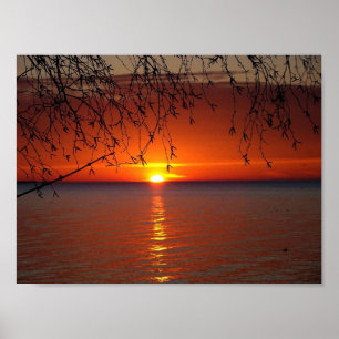 Póster Excelente Lagos Sunset por Bobby Mikul