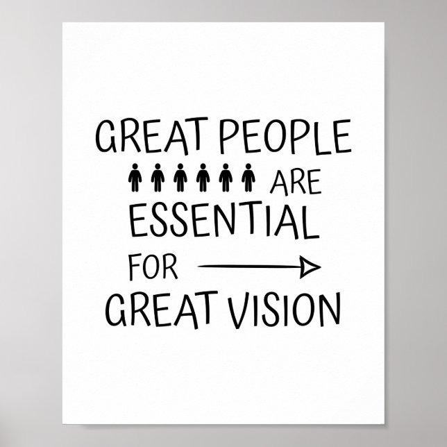 Poster Excelente pessoas Office & School > Produto Promoc (Frente)