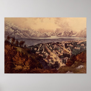 Póster Excelente Salt Lake, Utah