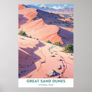 Poster Excelente Sand Dunes National Park, Colorado