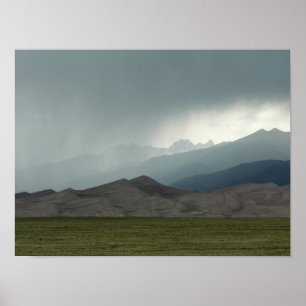 Poster Excelente Sand Dunes Nat'l Park & Preserve, Colora