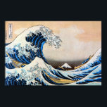 Poster Excelente Wave, Hokusai, Ukiyo-e<br><div class="desc">Katsushika Hokusai (outubro ou novembro de 1760 - 10 de maio de 1849) era uma artista japonesa, pintor ukiyo-e e cineasta do período Edo. Na sua época, ele era o principal especialista japonês em pintura chinesa. Nascer em Edo (agora Tóquio), Hokusai é mais conhecido como autor da série impressão de...</div>