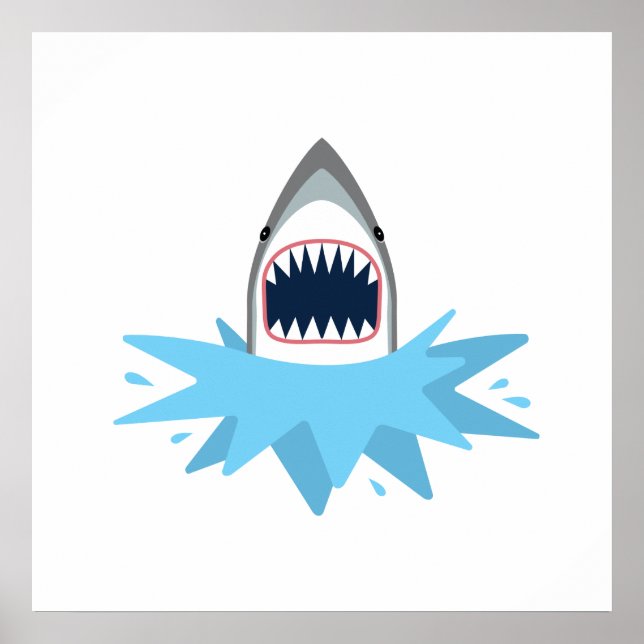 Poster Excelente White Sharon (Frente)