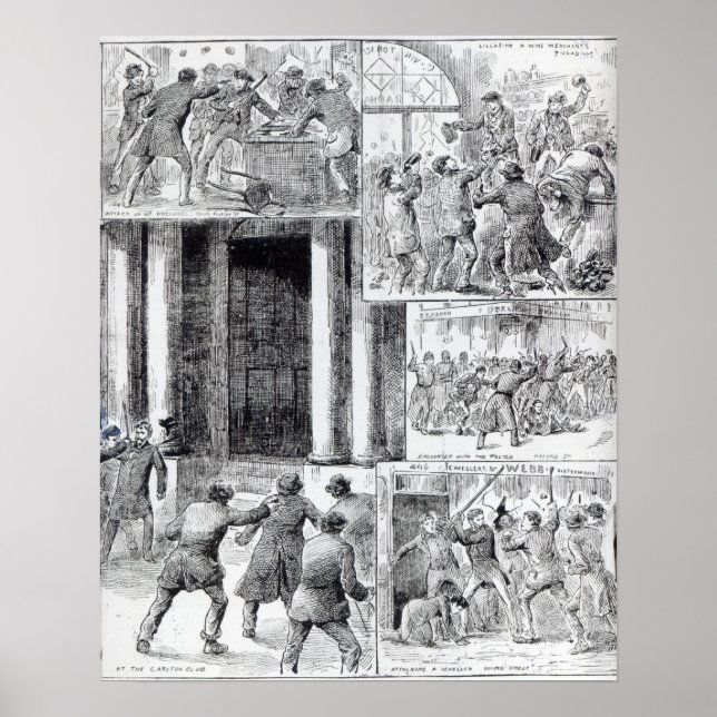 Póster Excelentes em Londres (Frente)