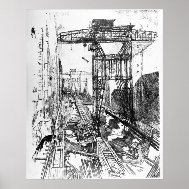 Poster Excelentes gruas no bloqueio de Miraflores - Josep (Frente)